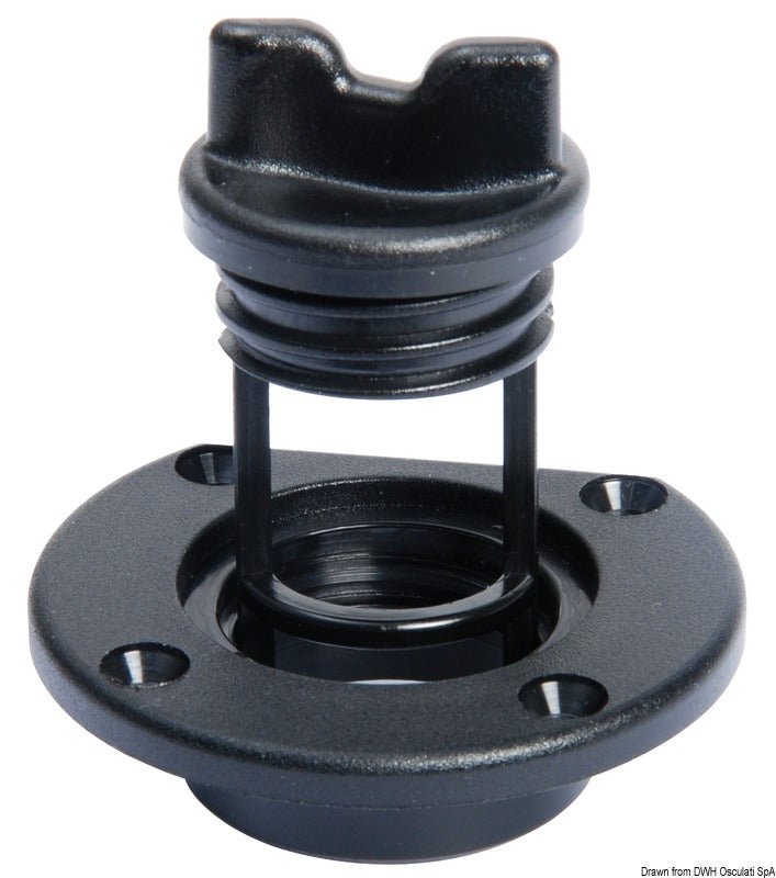 Lenseplugg m/skruehull Ø 40 mm - Marine & Caravan