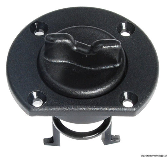Lenseplugg m/skruehull Ø 40 mm - Marine & Caravan
