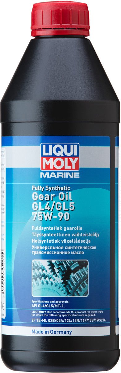 Liqui Moly Marine Helsyntetisk girolje GL4/GL5 75W - 90 1L - Marine & Caravan