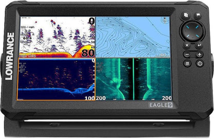 Lowrance Eagle ekkolodd og kartplotter m/svinger SplitShot HD - Marine & Caravan