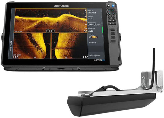 Lowrance HDS Pro ekkolodd og kartplotter m/ svinger Active Imaging 3 - in1 HD - Marine & Caravan