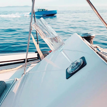 Magnetisk Champagneglass 20cl Plast - 2 stk - Marine & Caravan