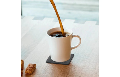 Magnetisk kaffekrus - Porselen 27 cl m/sorte magnetpads pk a 2 stk - Marine & Caravan