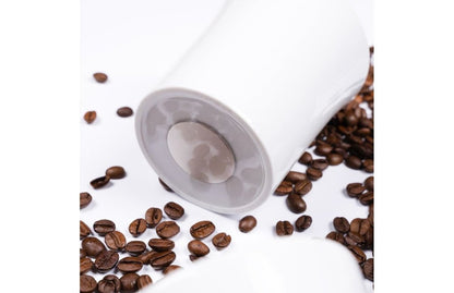 Magnetisk kaffekrus - Porselen 27 cl m/sorte magnetpads pk a 2 stk - Marine & Caravan