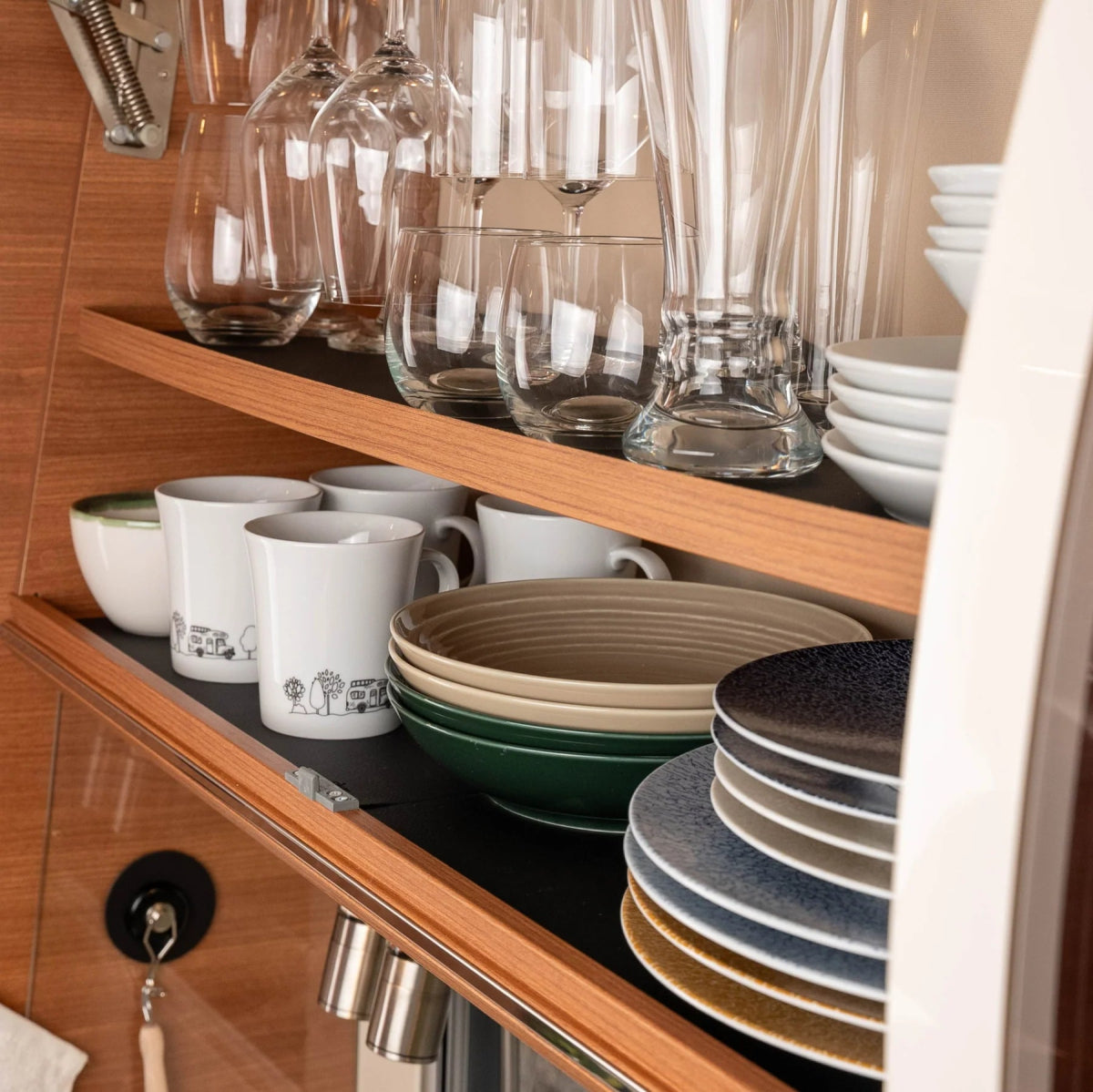 Magnetisk matte for magnetglass - Sort 40 x 27 cm - Marine & Caravan