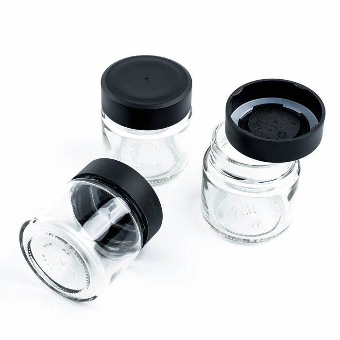 Magnetiske krukker 125ml 3 stk Sort - Marine & Caravan