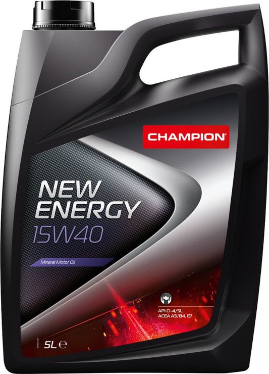 New Energy 15W40 Champion 5L - Marine & Caravan