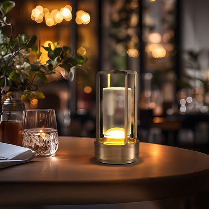 Oppladbar Lampe Sort - Marine & Caravan