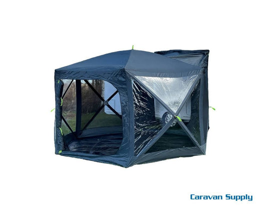 Pop Up telt med tunnel - Marine & Caravan
