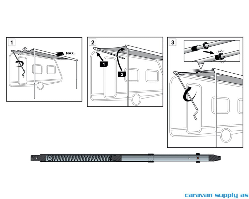 Rafter til Omnistor 6300/200/002 - Marine & Caravan