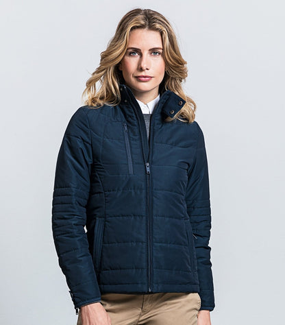 Russell Ladies Cross Jacket - Marine & Caravan