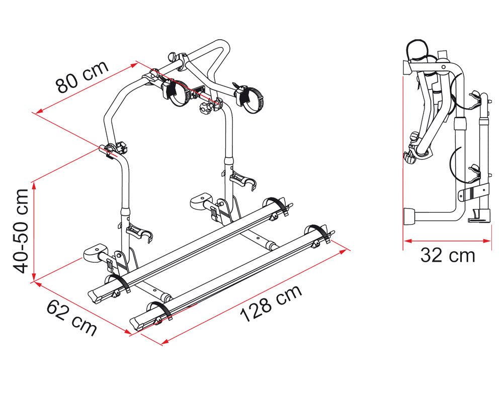 Sykkelstativ Carry Bike L80 Laika - Marine & Caravan