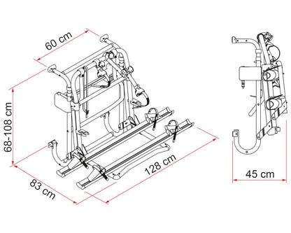 Sykkelstativ Carry Bike Lift 77 E - Bike - Marine & Caravan