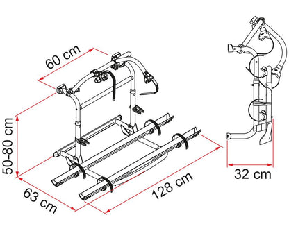 Sykkelstativ Carry Bike Pro M - Marine & Caravan