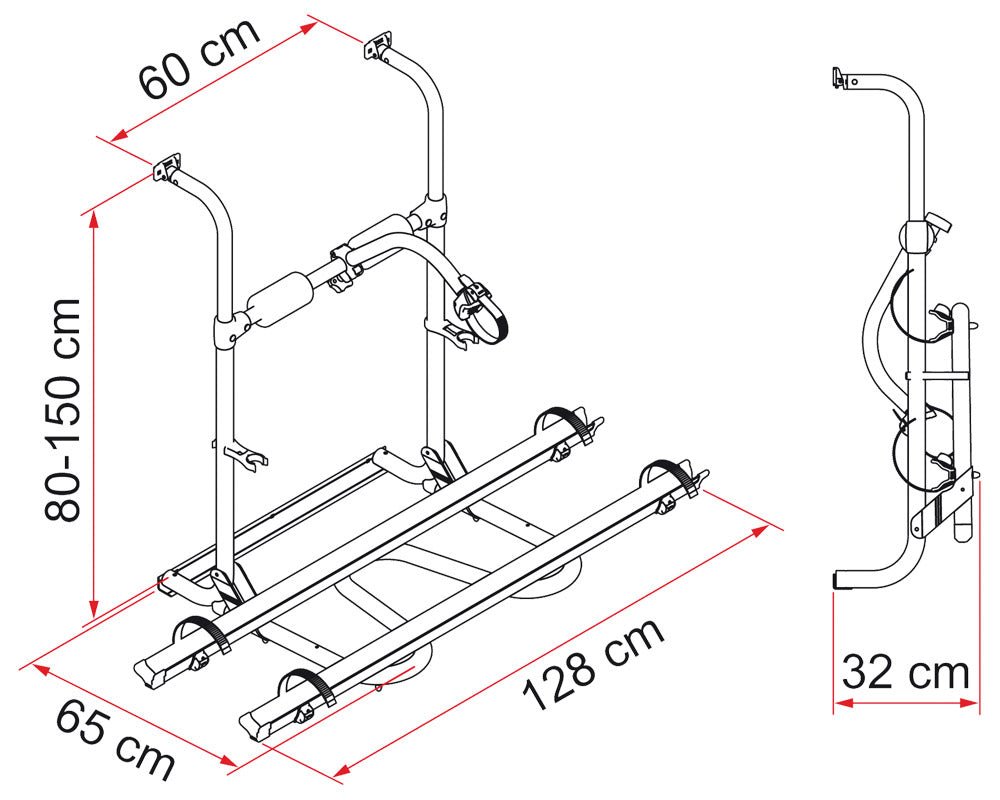 Sykkelstativ Carry Bike UL - Marine & Caravan