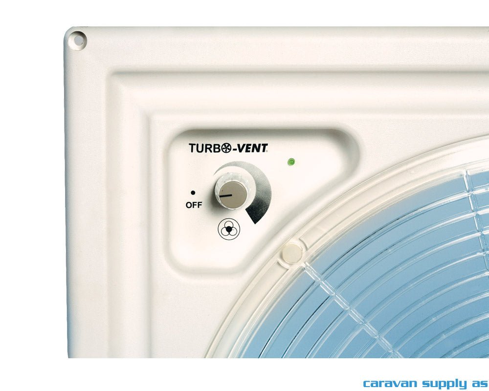 Takluke 40x40cm Fiamma Turbo - Vent crystal - Marine & Caravan
