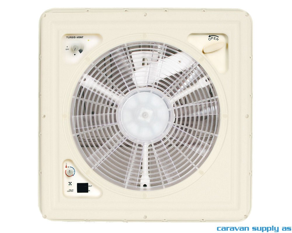 Takluke 40x40cm Fiamma Turbo - Vent crystal - Marine & Caravan