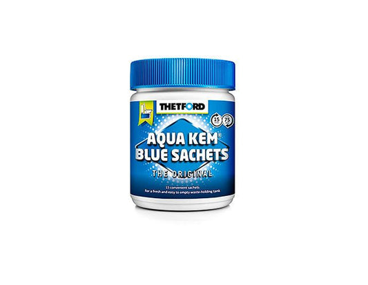 Thetford Aqua Kem Blue Sachets 15 boks - Marine & Caravan