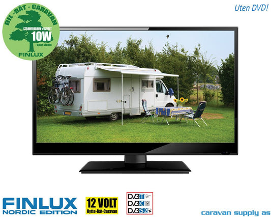 TV Finlux 19" uten DVD 12V/230V LED - Marine & Caravan