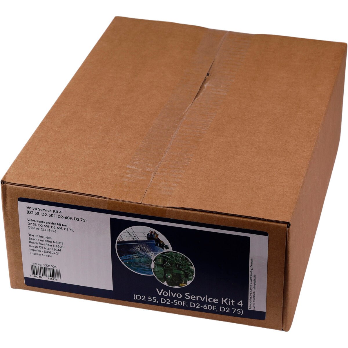Volvo Penta Servicekit D2 55, D2-50F, D2-60F, D2 75 - Marine & Caravan