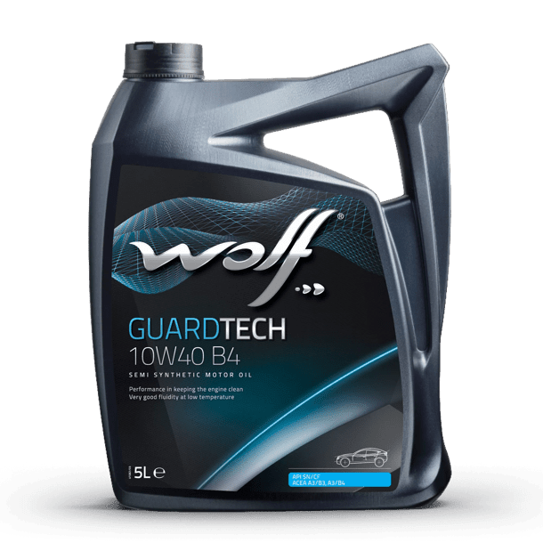 WOLF GUARDTECH 10W-40 B4, 5L - Marine & Caravan